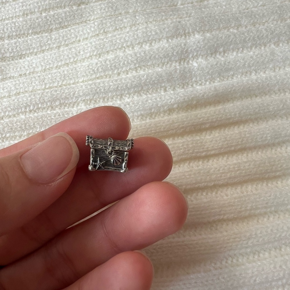 Pandora Silver Treasure Chest Charm